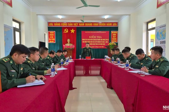 Quảng Trị: Kiểm tra công tác chuẩn bị bầu cử tại khu vực biên giới