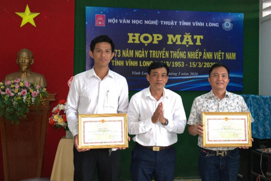 Vĩnh Long họp mặt Kỷ niệm 73 năm  Ngày truyền thống Nhiếp ảnh Việt Nam