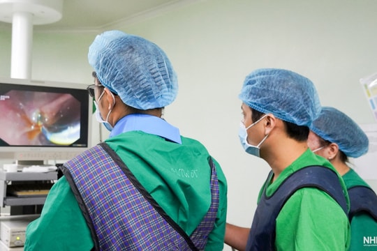 Cứu sống bệnh nhân có xương cá xuyên vào đường mật hiếm gặp