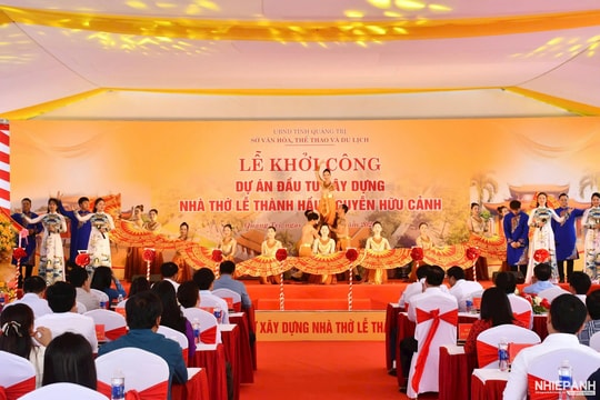 Khởi công xây dựng Nhà thờ Lễ Thành hầu Nguyễn Hữu Cảnh tại Quảng Trị