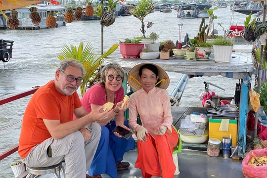 Chợ nổi Cái Răng qua góc nhìn du khách quốc tế
