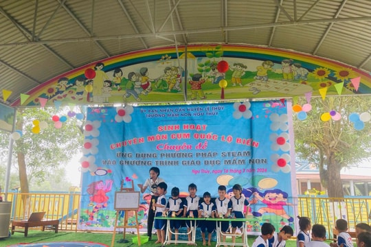 Nâng cao chất lượng đội ngũ cán bộ quản lý, giáo viên mầm non – nền tảng cho đổi mới giáo dục từ gốc