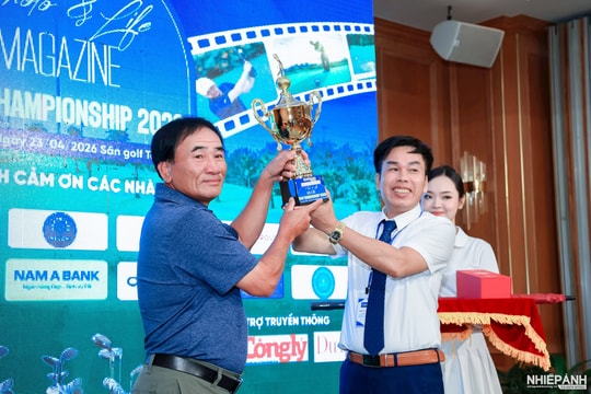 Sôi động Gala trao giải Giải Golf “Nhiếp ảnh và Đời sống” lần II-2026