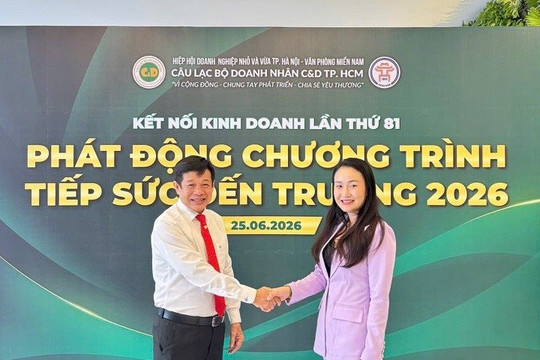 CLB Doanh nhân C&D TPHCM phát động chương trình Caravan “Tiếp sức đến trường 2026” 