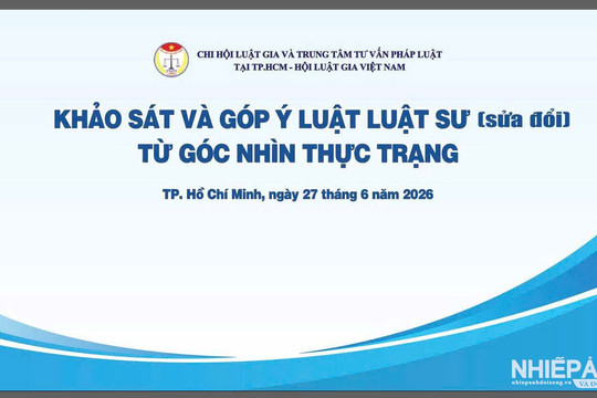 Góp phần hoàn thiện dự thảo Luật Luật sư (sửa đổi)