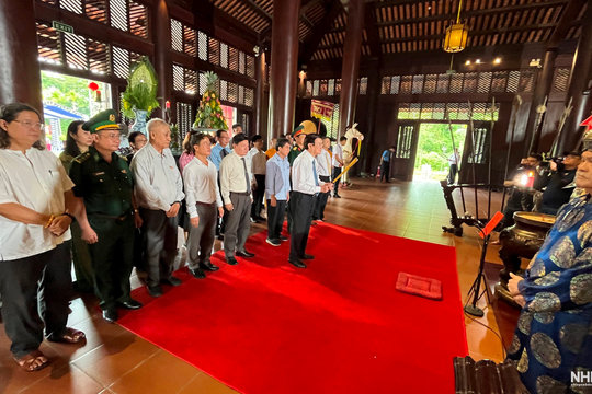 TP.HCM tổ chức Lễ giỗ Đức Lễ Thành hầu Nguyễn Hữu Cảnh, lần thứ 326