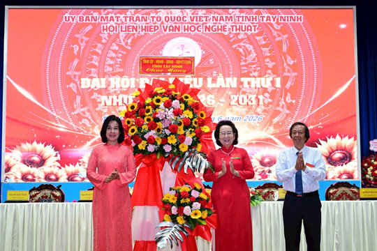 Hội Liên hiệp Văn học nghệ thuật tỉnh Tây Ninh tổ chức thành công Đại hội đại biểu lần thứ I (nhiệm kỳ 2026 - 2031)