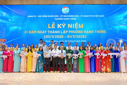 Phường Hạnh Thông khát vọng vươn lên