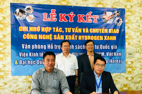 Hợp tác phát triển, chuyển giao công nghệ hydrogen xanh