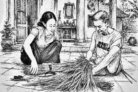 TIẾNG NGÂM KIỀU BÊN HIÊN NHÀ