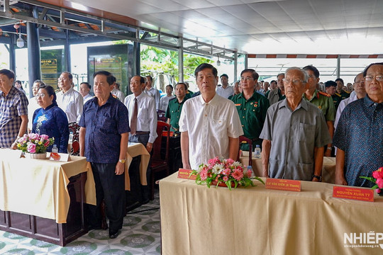 Ban Liên lạc Cựu chiến binh Trung đoàn 1 - U Minh kỷ niệm 79 năm Ngày Thương binh - Liệt sĩ 