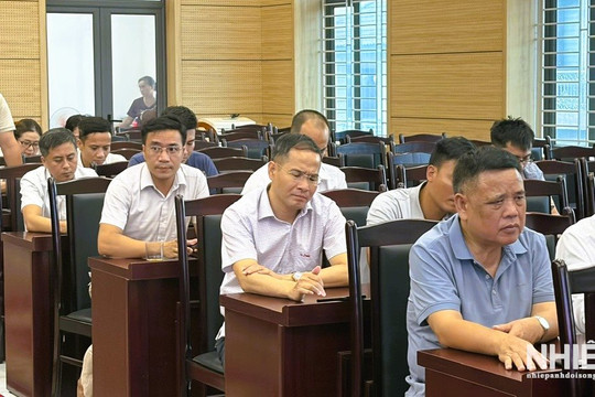 BÁO CHÍ NGHỆ AN:
Bám sát tôn chỉ, mục đích, tuyên truyền có hiệu quả 
các nhiệm vụ chính trị trên địa bàn tỉnh


