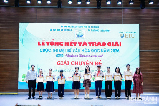 Cuộc thi Đại sứ Văn hóa đọc Thành phố Hồ Chí Minh năm 2026 - Sân chơi tri thức lan tỏa tình yêu sách.