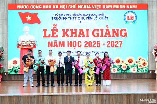 Trường THPT Chuyên Lê Khiết: Thực hiện 8 nhiệm vụ và giải pháp trọng tâm năm học 2026-2027