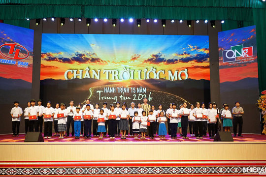 Thiên Tân Group với Chương trình “Chân trời ước mơ - Hành trình 15 năm”