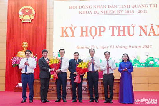 Ông Bùi Hoàng Phương được bầu giữ chức Chủ tịch UBND tỉnh Quảng Trị