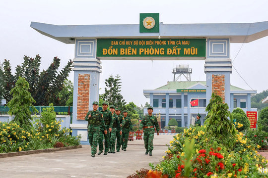 Đồn Biên phòng Đất Mũi - Giữ bình yên nơi địa đầu cực Nam Tổ quốc