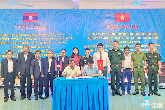 Đoàn kết, hữu nghị – nền tảng xây dựng biên giới Việt Nam – Lào bình yên