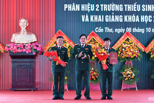 Quân khu 9: Công bố Quyết định thành lập Phân hiệu 2, Trường Thiếu sinh quân miền Nam