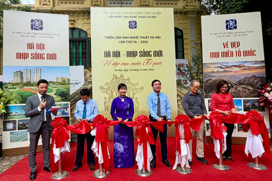 Khai mạc Triển lãm Ảnh nghệ thuật Hà Nội lần thứ 56 năm 2026