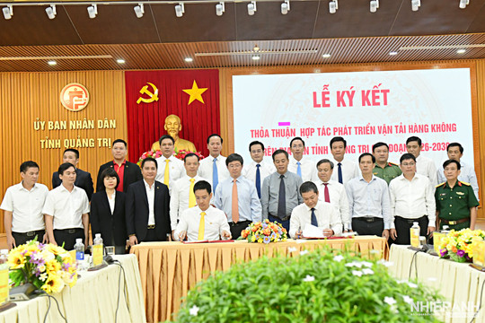 Quảng Trị ký kết hợp tác phát triển vận tải hàng không giai đoạn 2026–2030