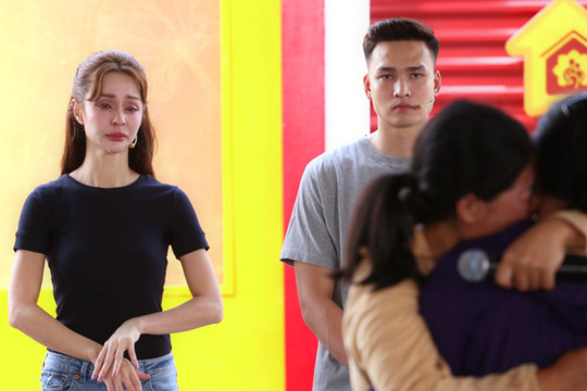 Ốc Thanh Vân, MLee, Công Tố xúc động khi ghi hình chương trình “Mái ấm gia đình Việt” tại Ninh Bình