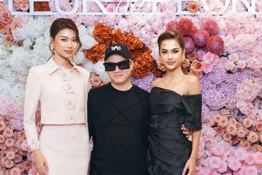 Á hậu Hồng Đăng, Emma Lê “đánh lẻ” sau Miss Universe Vietnam 2026, gây chú ý tại sự kiện của Đỗ Mạnh Cường
