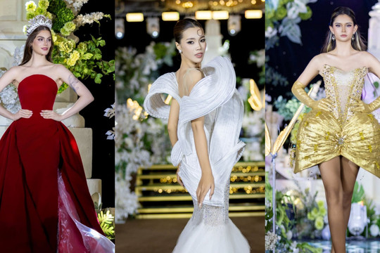 23 người đẹp Miss Charm Vietnam 2026 khoe sắc vóc trên sàn diễn thời trang trước thềm chung kết