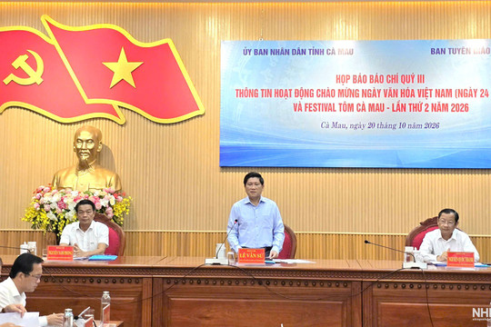 Cà Mau sẽ tổ chức chuỗi sự kiện quy mô lớn