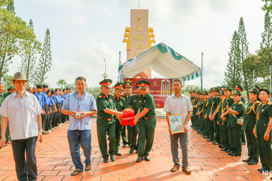 Tưởng niệm và tri ân Liệt sỹ Lê Quang Trung: Hành trình 49 năm tìm đường về quê mẹ