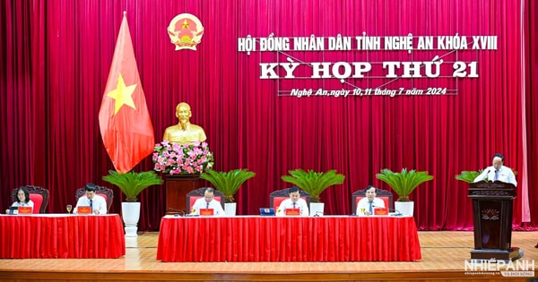 Những đổi mới trong tổ chức Kỳ họp lần thứ 21 của HĐND tỉnh Nghệ An khoá XVIII (nhiệm kỳ 2021-2026)