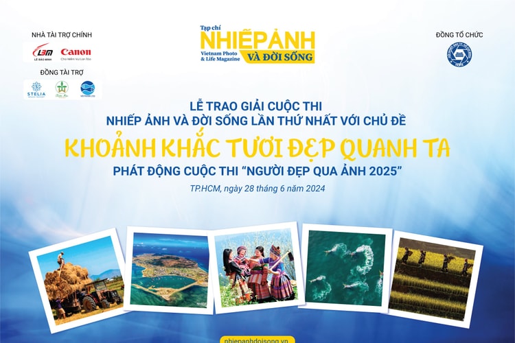 Cuộc thi ảnh "Nhiếp ảnh & Đời sống" lần thứ nhất: Tôn vinh khoảnh khắc đẹp trong cuộc sống