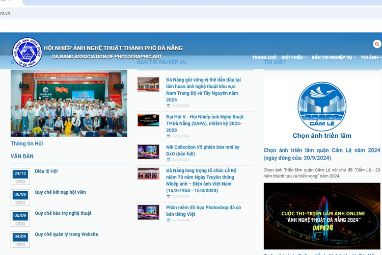 Ra mắt Website chuyên ngành Nhiếp ảnh nghệ thuật đầu tiên tại khu vực Miền Trung - Tây Nguyên