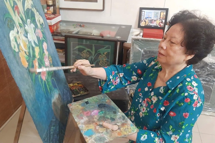 “Phố và Hoa” – Triển lãm lần thứ 3 của họa sĩ Trương Ngọc Hiên tại Hà Nội