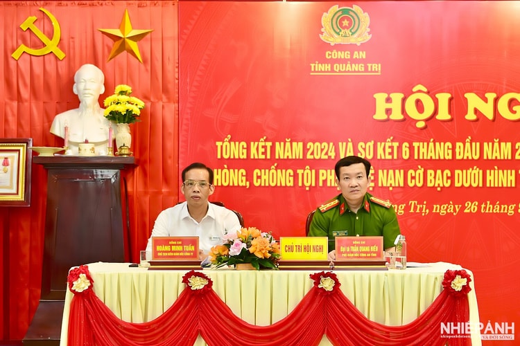 Công ty TNHH MTV  Xổ số kiến thiết Quảng Bình đồng hành cùng Công an Quảng Trị trong phòng, chống số lô, số đề
