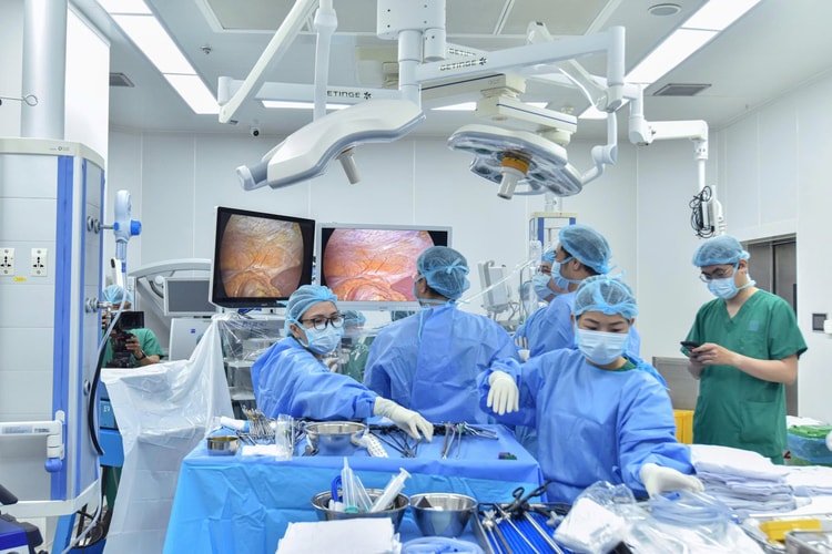 Bệnh viện Quân y 175 trình diễn thành công hai ca phẫu thuật nội soi lấy tạng 