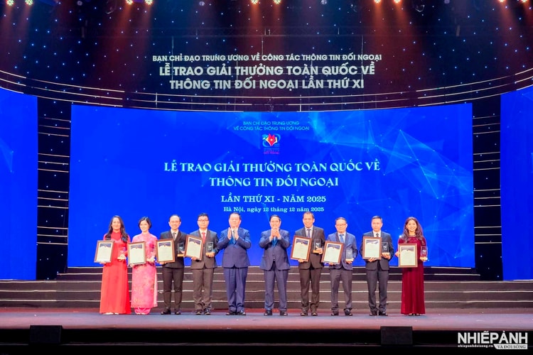 Trao Giải thưởng toàn quốc về thông tin đối ngoại lần thứ XI năm 2025