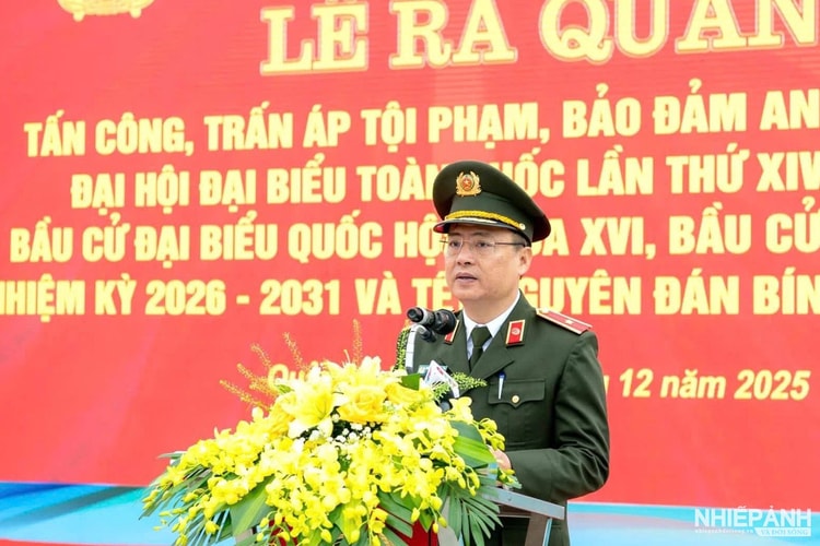 Công an tỉnh Quảng Trị ra quân cao điểm tấn công, trấn áp tội phạm

