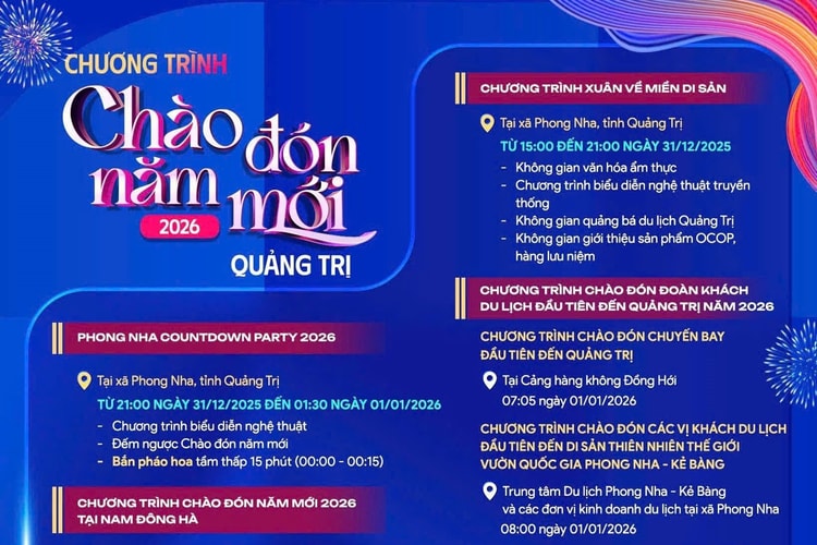 Quảng Trị tổ chức nhiều hoạt động văn hoá đón năm mới
