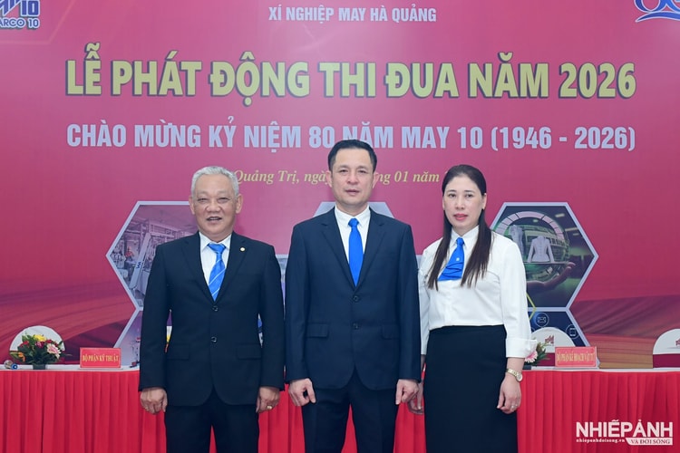 XÍ NGHIỆP MAY HÀ QUẢNG PHÁT ĐỘNG THI ĐUA ĐẦU NĂM 2026: QUYẾT TÂM ĐỔI MỚI, BỨT PHÁ TRONG GIAI ĐOẠN MỚI