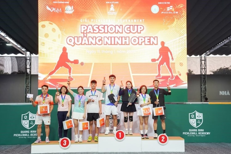 Passion Cup Quảng Ninh Open: Pickleball – Sân chơi kết nối cộng đồng và lan tỏa lối sống năng động