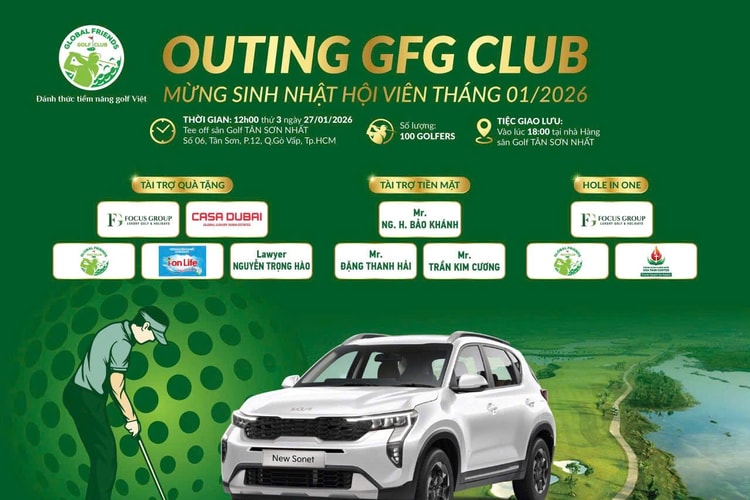 GFG Club tổ chức outing mừng sinh nhật hội viên tháng 1/2026