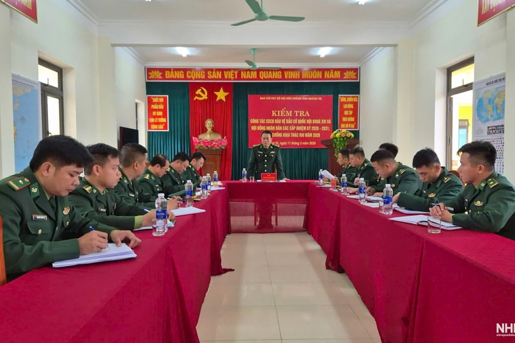 Quảng Trị: Kiểm tra công tác chuẩn bị bầu cử tại khu vực biên giới