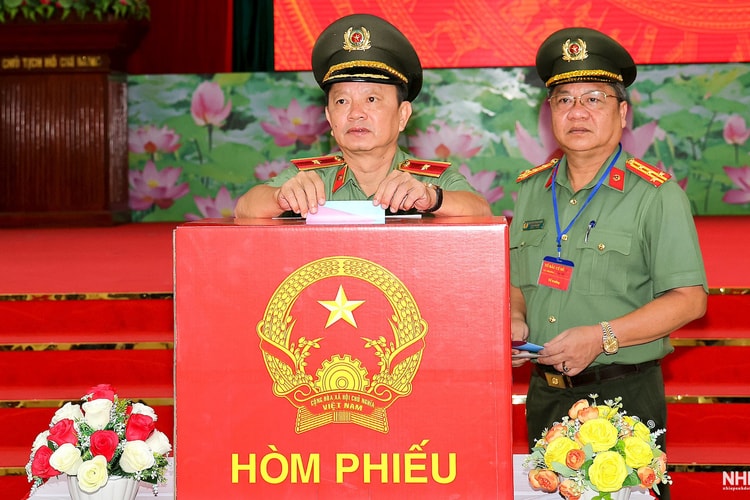 Cần Thơ: Lực lượng Công an bầu cử sớm để tập trung thực hiện nhiệm vụ