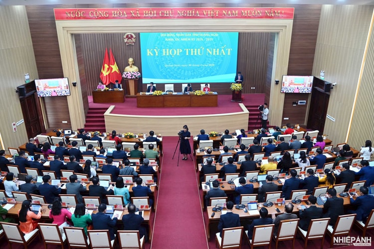 Quảng Ngãi: Kỳ họp thứ Nhất HĐND tỉnh khóa XIV, nhiệm kỳ 2026 – 2031