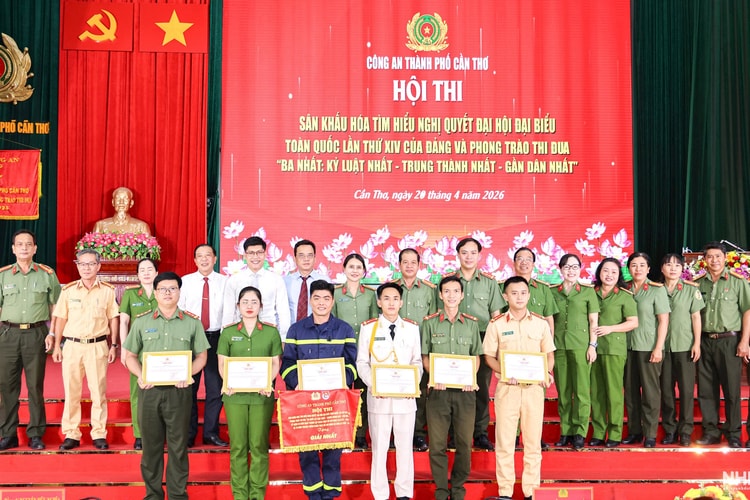 Hội thi sân khấu hóa tìm hiểu Nghị quyết Đại hội XIV của Đảng