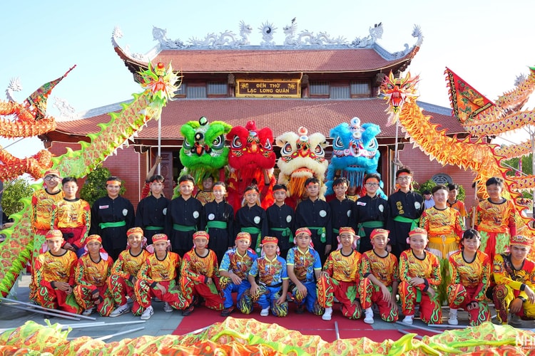 Lễ tri ân Đức Quốc Tổ Lạc Long Quân tại Đất Mũi