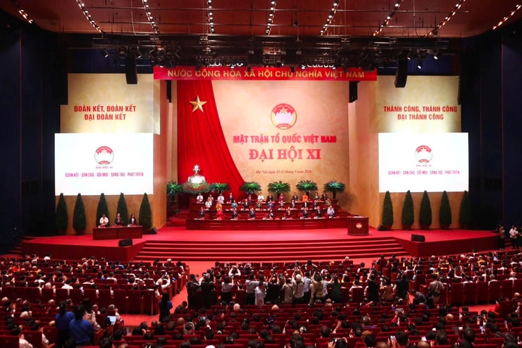 Khai mạc phiên làm việc đầu tiên Đại hội MTTQ Việt Nam lần thứ XI