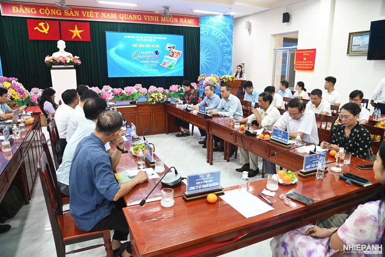 Phát động Cuộc thi ảnh “Quảng Ngãi hạnh phúc – Happy Quangngai 2026”