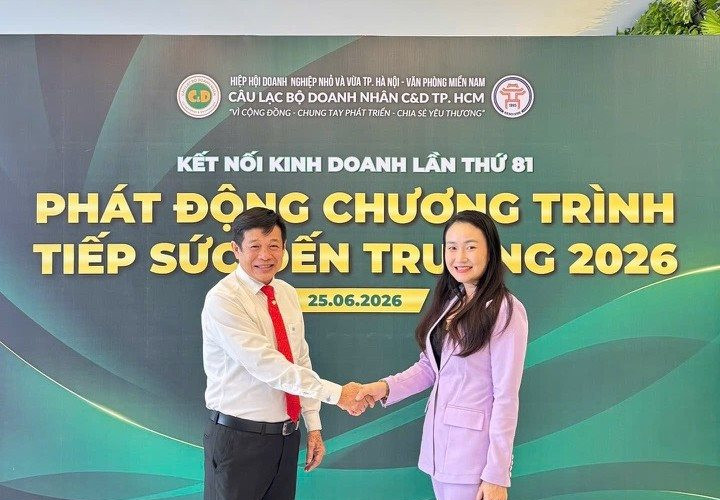 CLB Doanh nhân C&D TPHCM phát động chương trình Caravan “Tiếp sức đến trường 2026” 